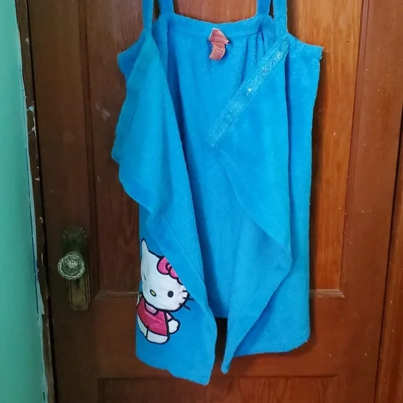 Vintage y2k Hello Kitty Towel Wrap Dress - Picture 10 of 11